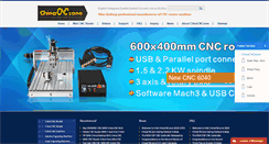 Desktop Screenshot of chinacnczone.com